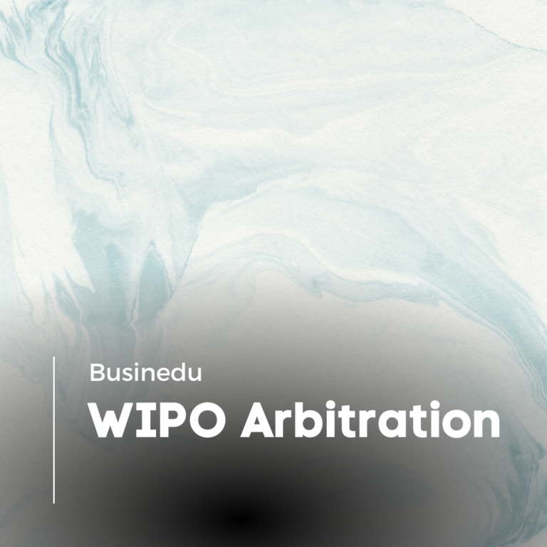 Dispute Resolution in International Intellectual Property: WIPO Arbitration and Mediation